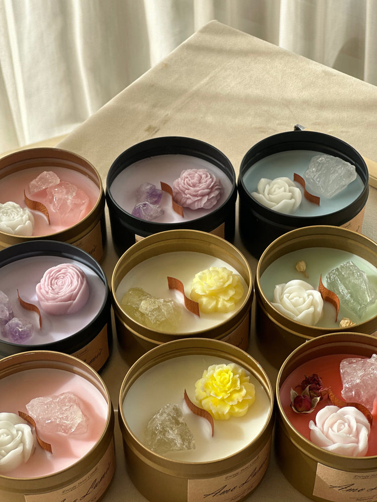 Energy Stone Candle Series